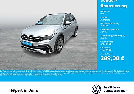 VW Tiguan Volkswagen 2.0 R-LINE LEDER AHK CAM ACC LM19 NAVI