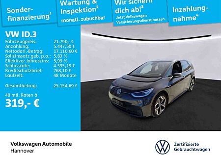 VW ID.3 Volkswagen Pro Performance Tech Navi LED Pano Kamera W
