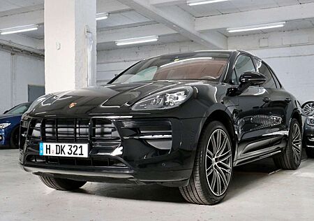 Porsche Macan Sport Optik Leder 18 wege Stz. Burmester *