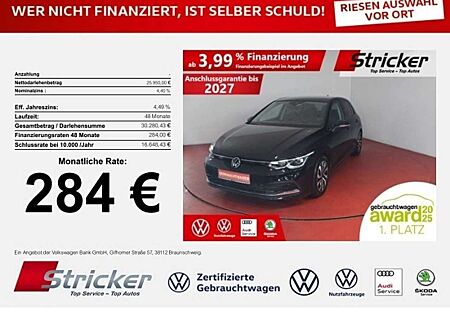 VW Golf Volkswagen Active 2.0TDI DSG 284,-ohne Anzahlung Navi AHK Pa