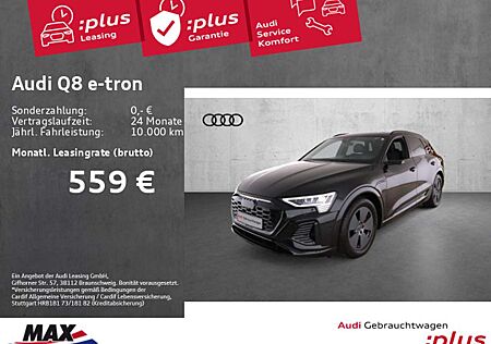 Audi Q8 e-tron 55 QUATTRO S LINE MATRIX+LUFT+AHK+PANO