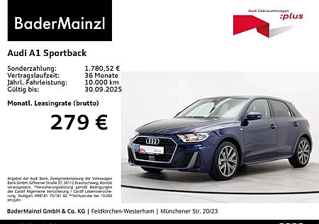 Audi A1 30 TFSI S tronic S line Carplay SHZ
