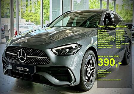 Mercedes-Benz C 300 e T AMG+NIGHT+AHK+PANO+KAMERA+MBUX