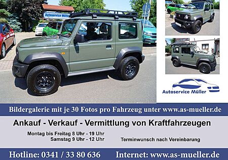 Suzuki Jimny Jägeraust.-Dachträger/Leiter-AHK-Spur-Klim