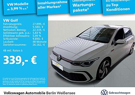 VW Golf GTI Volkswagen Golf VIII 2.0 TSI GTI*DSG*APP*PDC*RFK*LANE*SHZ*