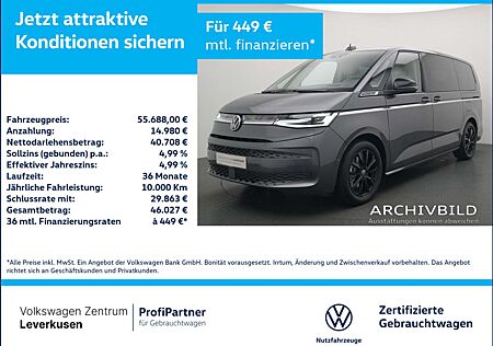 VW T7 Multivan Volkswagen lang 7-SITZER AHK ACC