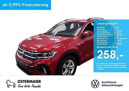 VW T-Roc Volkswagen R-LINE 2.0TDI 150PS DSG NP.57t.18 .LEDER.AHK.STHZG