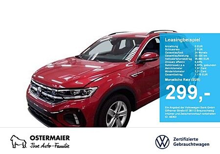 VW T-Roc Volkswagen R-LINE 2.0TDI 150PS DSG NP.57t.18 .LEDER.AHK.STHZG