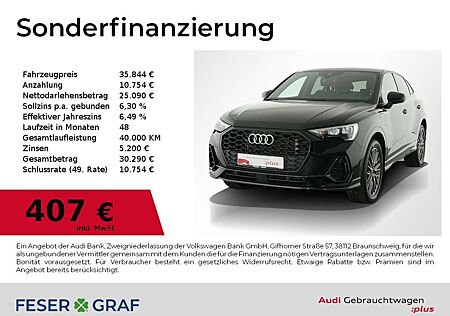 Audi Q3 Sportback 45 TFSI e S Line Int Leder,Navi,PDC