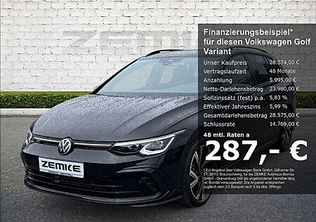 VW Golf Variant gebraucht kaufen VW Golf Variant Volkswagen VIII 1.5 eTSI DSG R-Line Sportpaket Navi Digitales