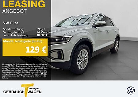 VW T-Roc Volkswagen 1.0 TSI LIFE NAVI SITZHZ PDC LED