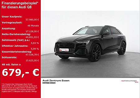 Audi Q8 55 TFSI quattro Tiptronic S Line LED B&O PLUS RÜ