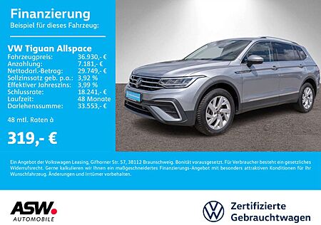 VW Tiguan Allspace Volkswagen Life 1.5TSI DSG LED Navi AHK 7-S