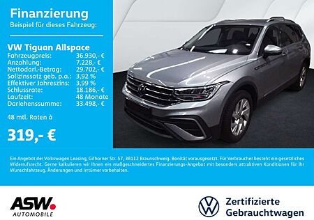VW Tiguan Allspace Volkswagen Life 1.5TSI DSG LED Navi AHK 7-S