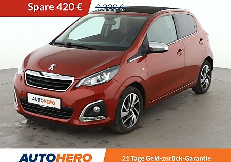 Peugeot 108 1.0 VTi TOP Collection*FALTDACH*SHZ*KLIMA*GARANTIE