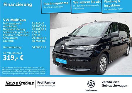 VW T7 Multivan Volkswagen Life 2.0 TDI DSG AHK 7S NAV LED KAM