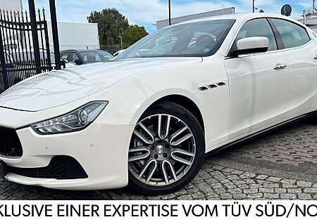 Maserati Ghibli -LEDER-NAVI-AUTOMATIK-TÜV NEU-KEYLES-NR-GW