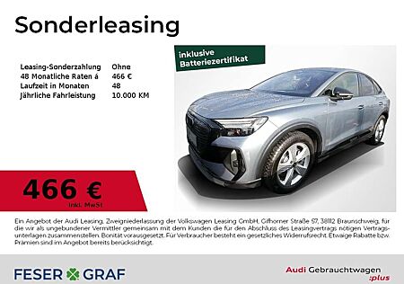 Audi Q4 e-tron Spb. 55 qu. S line Matrix Pano Sonos RüKa AHK