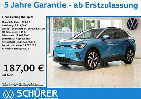 VW ID.4 Volkswagen Pro Wärmepumpe AHK NAVI HKardon Matrix Keyless