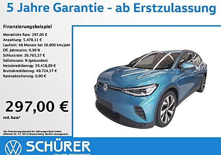 VW ID.4 Volkswagen Pro Wärmepumpe AHK NAVI HKardon Matrix Keyless