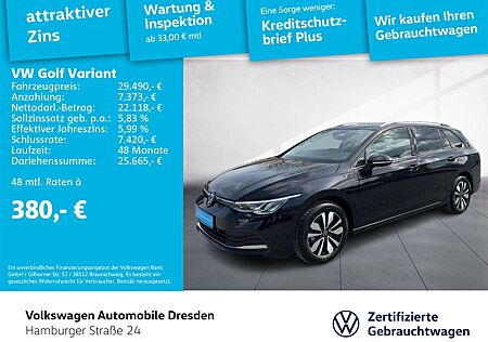 VW Golf Variant Volkswagen Golf VIII Variant MOVE 1.5 eTSI DSG AHK LED ACC