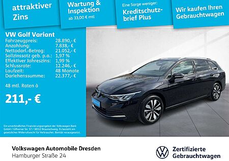 VW Golf Variant Volkswagen Golf VIII Variant MOVE 1.5 eTSI DSG AHK LED ACC
