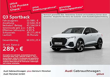 Audi Q3 45 TFSI qu. S tronic S line StdHzg/