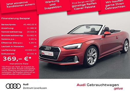 Audi A5 Cabriolet S TRON NAVI ACC AHK KAM KLIMA P