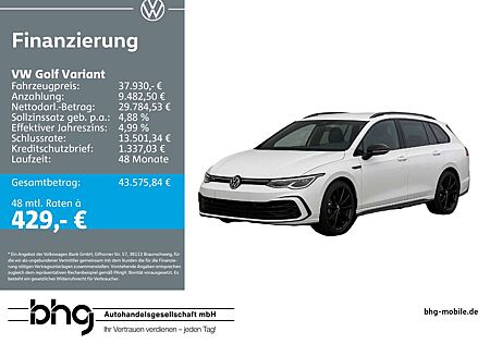 VW Golf Variant Volkswagen 2.0 TDI DSG R-Line BlackStyle AHK H