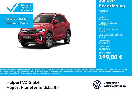 VW T-Roc Volkswagen 1.5 R-LINE LEDER CAM ACC LM17 EKLAPPE NAVI