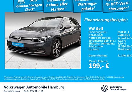 VW Golf Volkswagen VIII 2.0 TDI Style DSG ACC Panorama LED