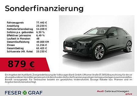 Audi Q8 50 TDI 3x S Line Pano,Standhzg,HUD,B&O,AHK,Matrix