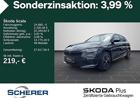 Skoda Scala Monte Carlo 1,0 TSI DSG NAVI PANO MATRIX-L