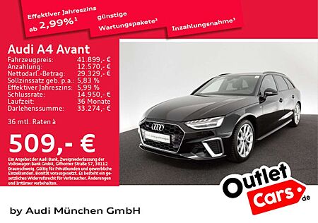 Audi A4 40 TDI qu. S tronic 2x S line StdHzg/Ma