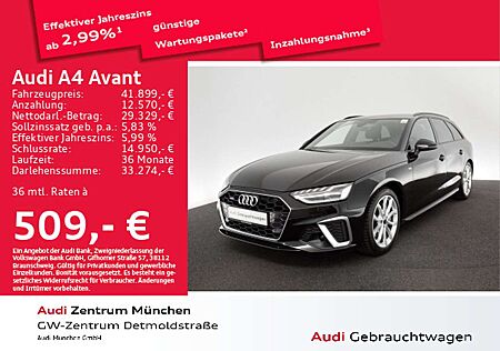 Audi A4 40 TDI qu. S tronic 2x S line StdHzg/Ma