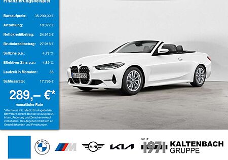 BMW 420 i Cabrio LED SITZBELÜFTUNG ACC NAVI KAMERA
