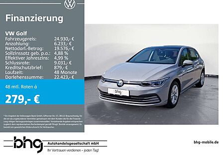 VW Golf Volkswagen 1.0 TSI Life LED-Scheinwerfer Klimaanlage `