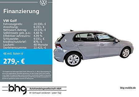 VW Golf Volkswagen 1.0 TSI OPF Life