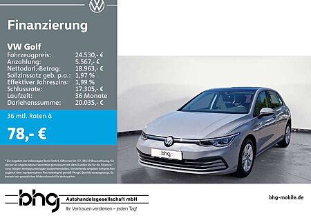 VW Golf Volkswagen 1.0 TSI Life LED-Scheinwerfer Klimaanlage `