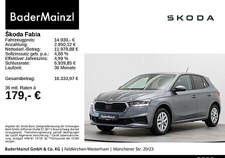 Skoda Fabia 1.0 TSI Active PDC CarPlay SHZ LED Klima