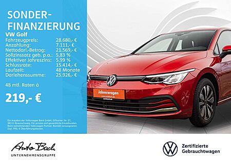 VW Golf Volkswagen VIII 1.5 eTSI "MOVE" DSG Navi LED Standhzg