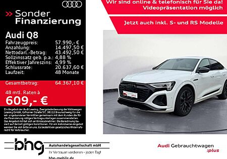Audi Q8 Sportback 55 e-tron S-line Matrix/AHK/Pano/AC