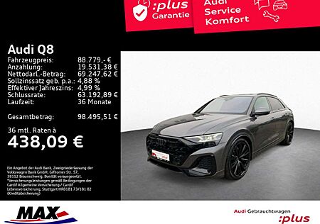 Audi Q8 50 TDI QUATT S LINE MATRIX+RAUTE+AHK+PANO+B&O