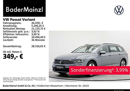 VW Passat Variant Volkswagen GTE 1.4 TSI DSG AHK Stdhz Kamera