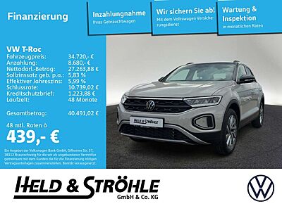 Volkswagen T-Roc Goal 1.5 TSI DSG AHK RFK SHZ LED TRAVEL
