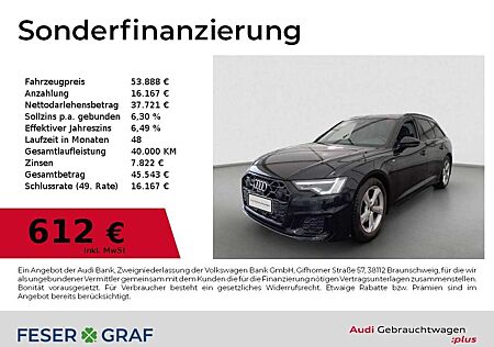 Audi A6 Avant 45 TFSI q. S line Ext/Matrix/Pano/AHK/19 Zol