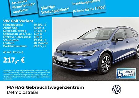 VW Golf Variant Volkswagen Golf VIII Variant 1.5 eTSI GOAL MildHybrid LED A