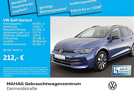 VW Golf Variant Volkswagen Golf VIII Variant 1.5 eTSI GOAL MildHybrid LED A