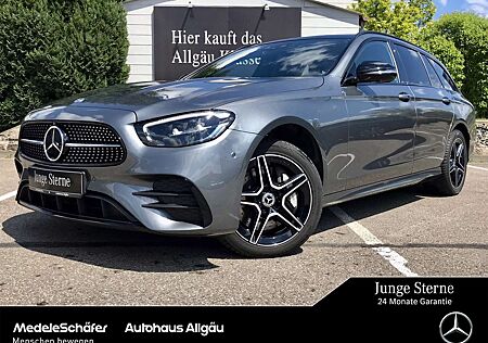 Mercedes-Benz E 300 de T 4M AMG Night Distr AHK Pano Memo Burm