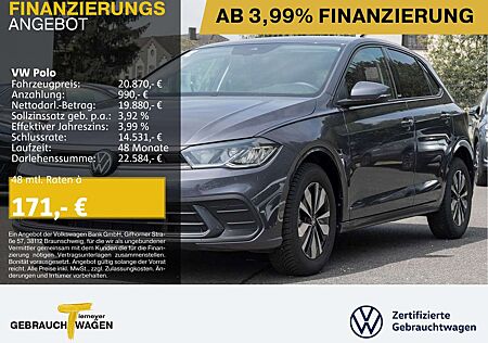 VW Polo Volkswagen 1.0 TSI DSG MOVE NAVI AHK KAMERA SITZH